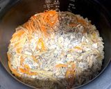【時短】サバ缶ときんぴらの炊き込みご飯作り方5写真