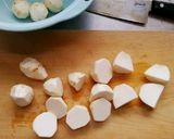 里芋とコンニャクの甘辛煮作り方3写真