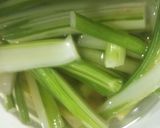 作り置きセロリのおひたし作り方7写真