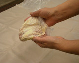 鶏ささみとエリンギのパン粉焼き作り方2写真