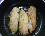 鶏ささみとエリンギのパン粉焼き作り方4写真