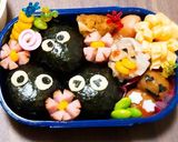 まっくろくろすけ✨キャラ弁☆トトロ♪作り方2写真