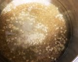 玄米と押麦の出汁のお粥☆圧力鍋作り方2写真