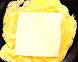 チーズ入りオムレツ！汎用性節約ミート入り作り方2写真