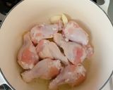 骨付き鶏とカリフラワーの煮込み作り方4写真