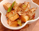 厚揚げ豆腐と舞茸のサッパリ炒め作り方5写真