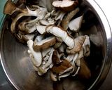 柔らか秋刀魚とキノコの生姜煮(圧力鍋)作り方1写真