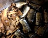 柔らか秋刀魚とキノコの生姜煮(圧力鍋)作り方4写真