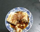 梅肉生姜チューブのせ冷ややっこ作り方4写真