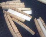 ごぼうのスティック作り方1写真