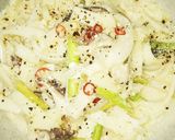 きのこクリームパスタ（血ダイ食1415）作り方1写真