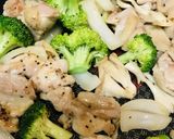 鶏もも肉とブロッコリーのあまからあん炒め作り方2写真