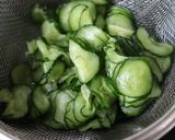 美味簡単♪昼夕♪オクラなめこ胡瓜の酢の物作り方1写真