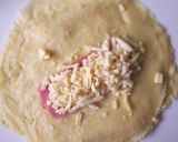 チーズとベーコンのクレープ巻き作り方1写真