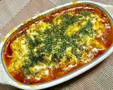 ビーフシチューの残りで豆腐グラタン作り方3写真