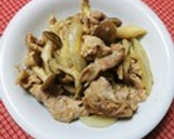 しめじと豚肉の塩コショウ炒め作り方7写真