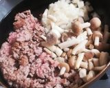 蓮根シャキシャキ!肉そぼろ作り方2写真