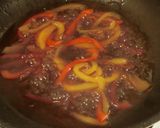 豚肉のパプリカあんかけ作り方4写真