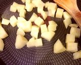 お弁当に♪コロコロポテトのカレー粉焼き♪作り方2写真