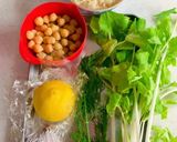 ひよこ豆とお米のサラダ作り方1写真