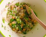 ひよこ豆とお米のサラダ作り方5写真