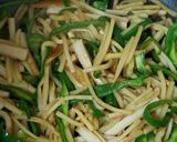 ☆甘辛たれで♪簡単・節約ちくわ青椒肉絲☆作り方5写真