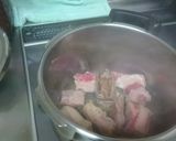 牛バラかたまり肉の肉豆腐作り方1写真