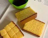 ひよこ豆のモンブラン(カステラ生地で)作り方2写真