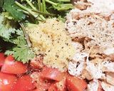 サラダチキンで爆食ウマウマ簡単サラダ作り方4写真