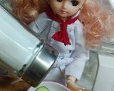 リカちゃん♡梨ときゅうりのもずく酢ꕤ*.作り方4写真