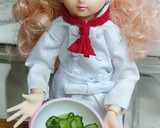 リカちゃん♡梨ときゅうりのもずく酢ꕤ*.作り方5写真