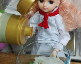 リカちゃん♡梨ときゅうりのもずく酢ꕤ*.作り方10写真