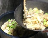 栗と鶏ひき肉の炊き込みご飯&おこわ⋆*ೄ作り方14写真