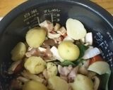 秋のキノコと野菜のクリームシチュー作り方1写真