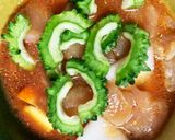 全てレンジさつま芋ゴーヤ酢鶏作り方14写真