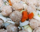 和のクリームシチュー~鶏団子入り作り方9写真