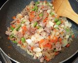 卵料理!!枝豆入り!野菜たっぷりオムレツ作り方4写真