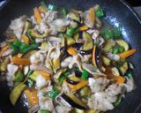 野菜いっぱい☆甘辛ブタ丼☆パクパク期にも作り方3写真