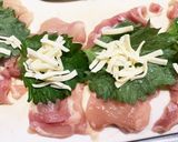 さっぱり美味しい！梅しそチーズ鶏肉巻き！作り方4写真