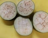 朝昼夕♪米茄子のトマトペースト味噌ソース作り方3写真
