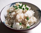 里芋の炊き込みご飯☆じゃこの旨味プラス作り方4写真