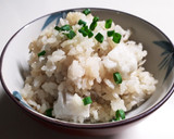 里芋の炊き込みご飯☆じゃこの旨味プラス作り方4写真