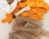 さつま芋昆布煮の白和え作り方3写真