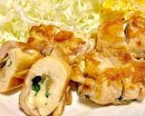 さっぱり美味しい！梅しそチーズ鶏肉巻き！作り方9写真