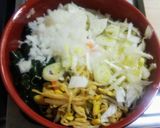 和韓折衷！さくっとぶっかけうどんランチ作り方6写真