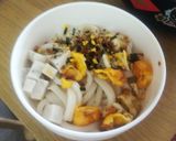 4歳児のお昼♪卵焼きとかまぼこの冷うどん作り方5写真