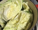 キャベツとヴァイスヴルストの煮込み作り方4写真