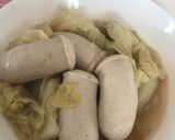 キャベツとヴァイスヴルストの煮込み作り方7写真
