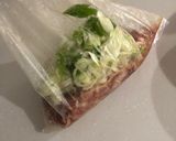 ねぎ塩レモン豚丼作り方2写真