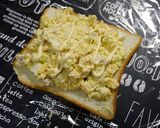 レンジで簡単！キャベツたまごサンド作り方4写真